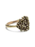 Noguchi 14kt yellow gold Tsubu #1208 diamond band ring