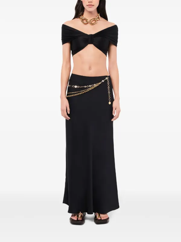スカート Rabanne SKIRT (23FIJU412PS0133 M419) Jupe Wrap Skirt by Rabanne | Rent the Runway