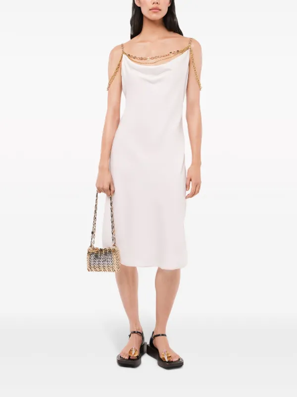 ワンピース RABANNE Woman Dress White 25PJRO062CO0555 P100 Rabanne Lace Maxi Dress | White | FARFETCH