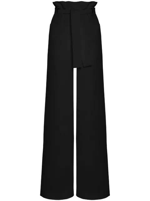 Uma | Raquel Davidowicz Spirulina wide-leg trousers