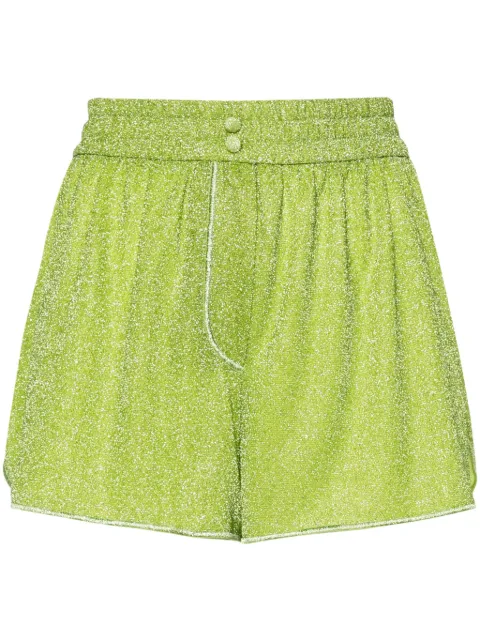 Oséree Lumière lurex shorts