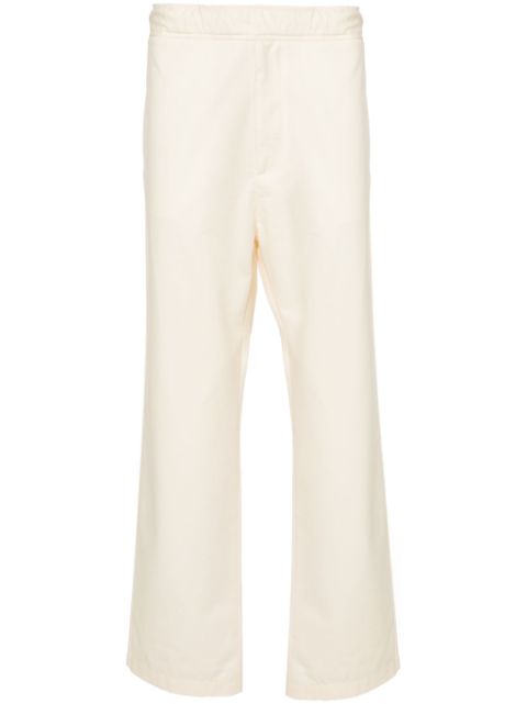 Moncler logo-appliqué straight trousers