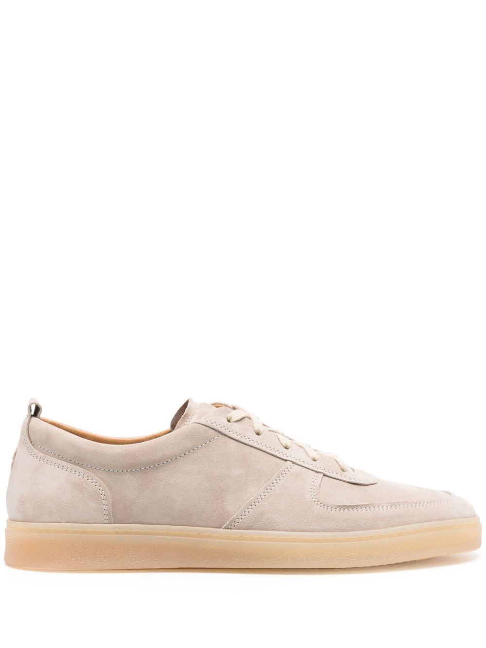 Henderson Baracco Clyde Suede Sneakers In Neutrals