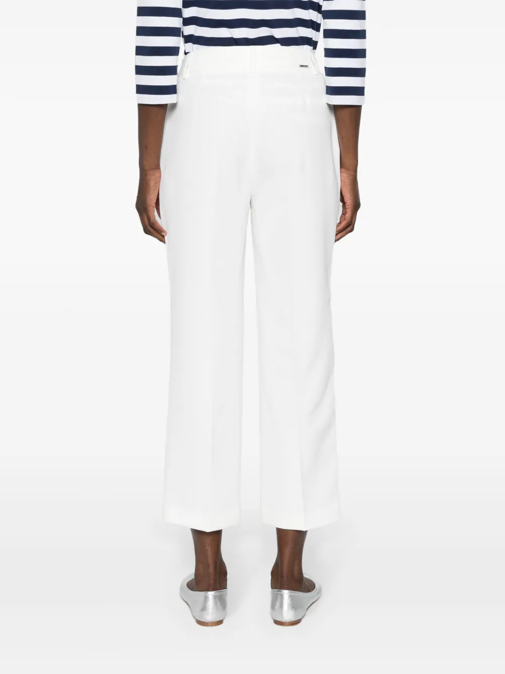 LIU JO Mid waist pantalon Wit