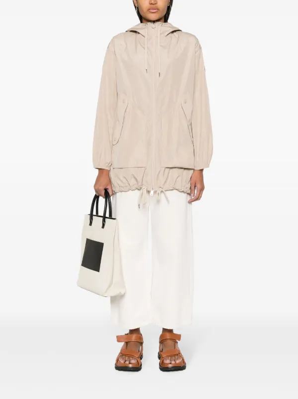Moncler Melia Parka Jacket | Neutrals | FARFETCH SG