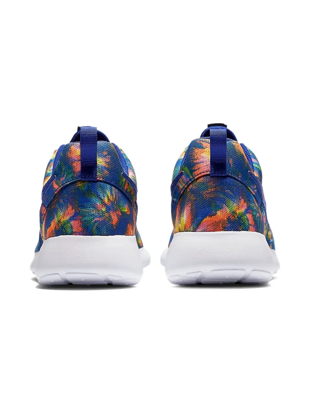 Nike Kids Roshe One Print "Blue Orange" sneakers Blauw