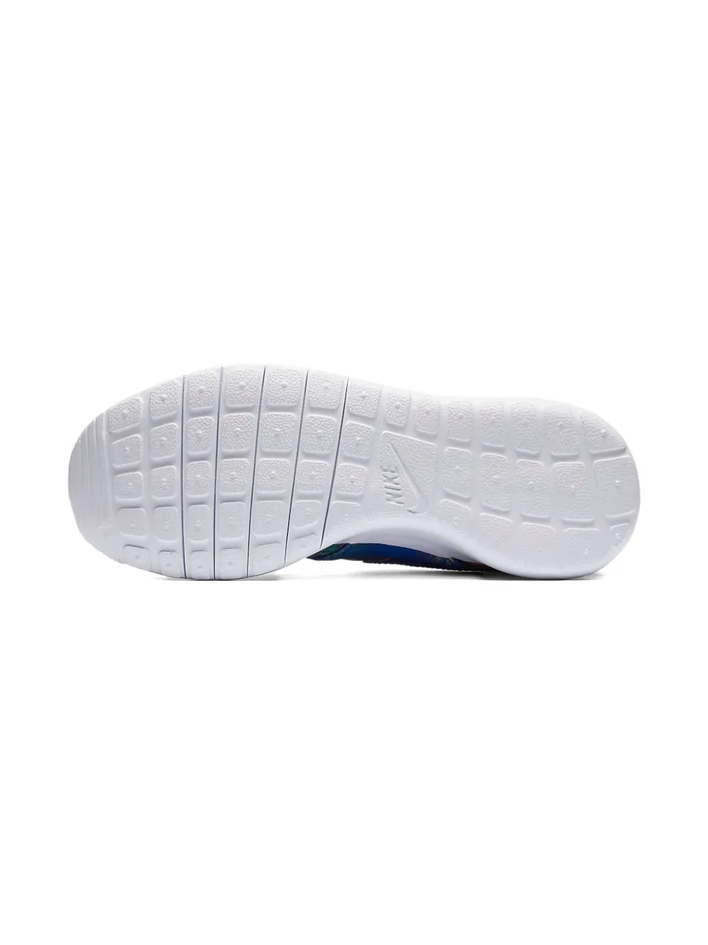 Nike Kids Roshe One Print "Blue Orange" sneakers Blauw