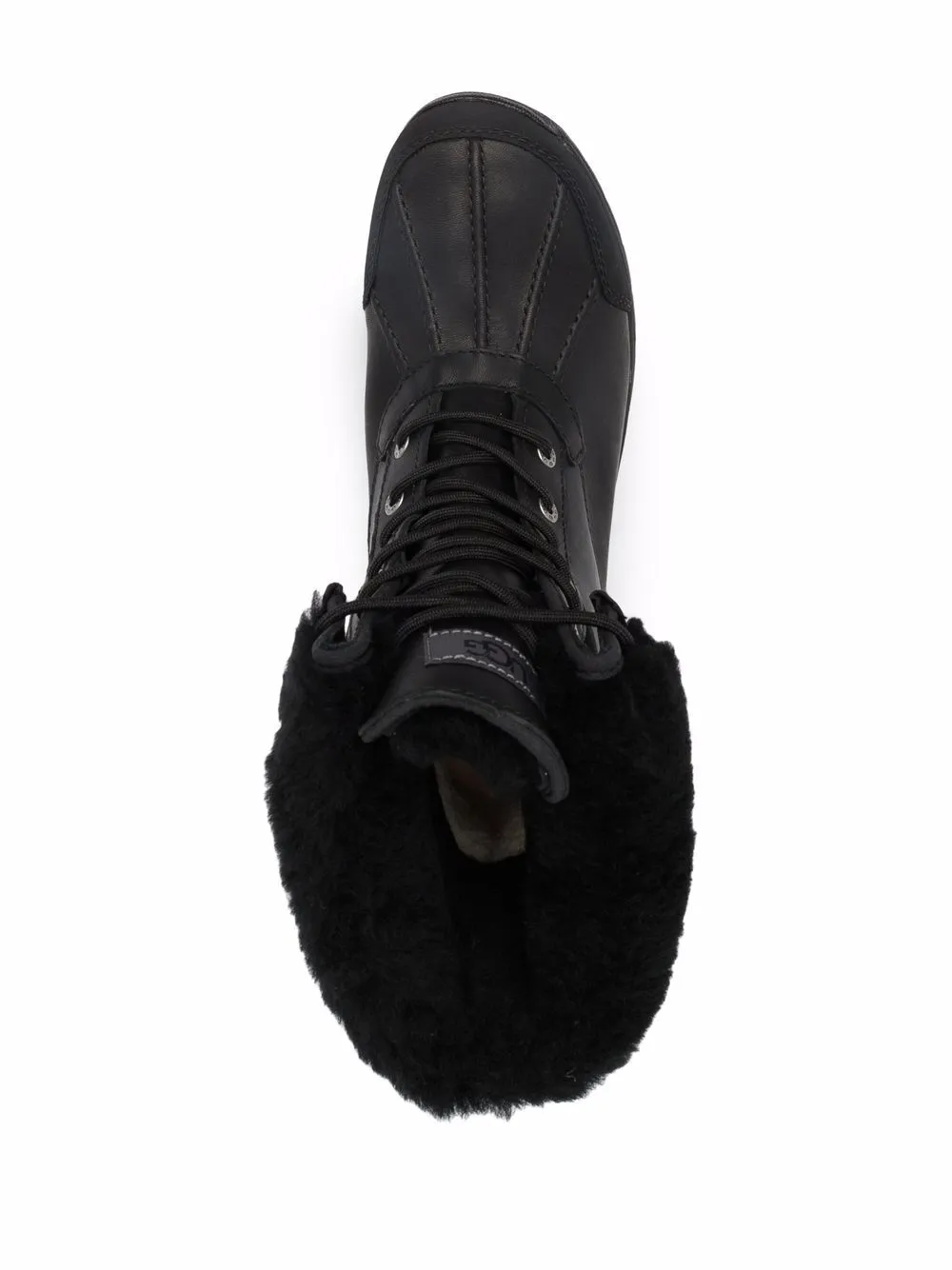 Ugg Butte Lace-up Ankle Boots In Black
