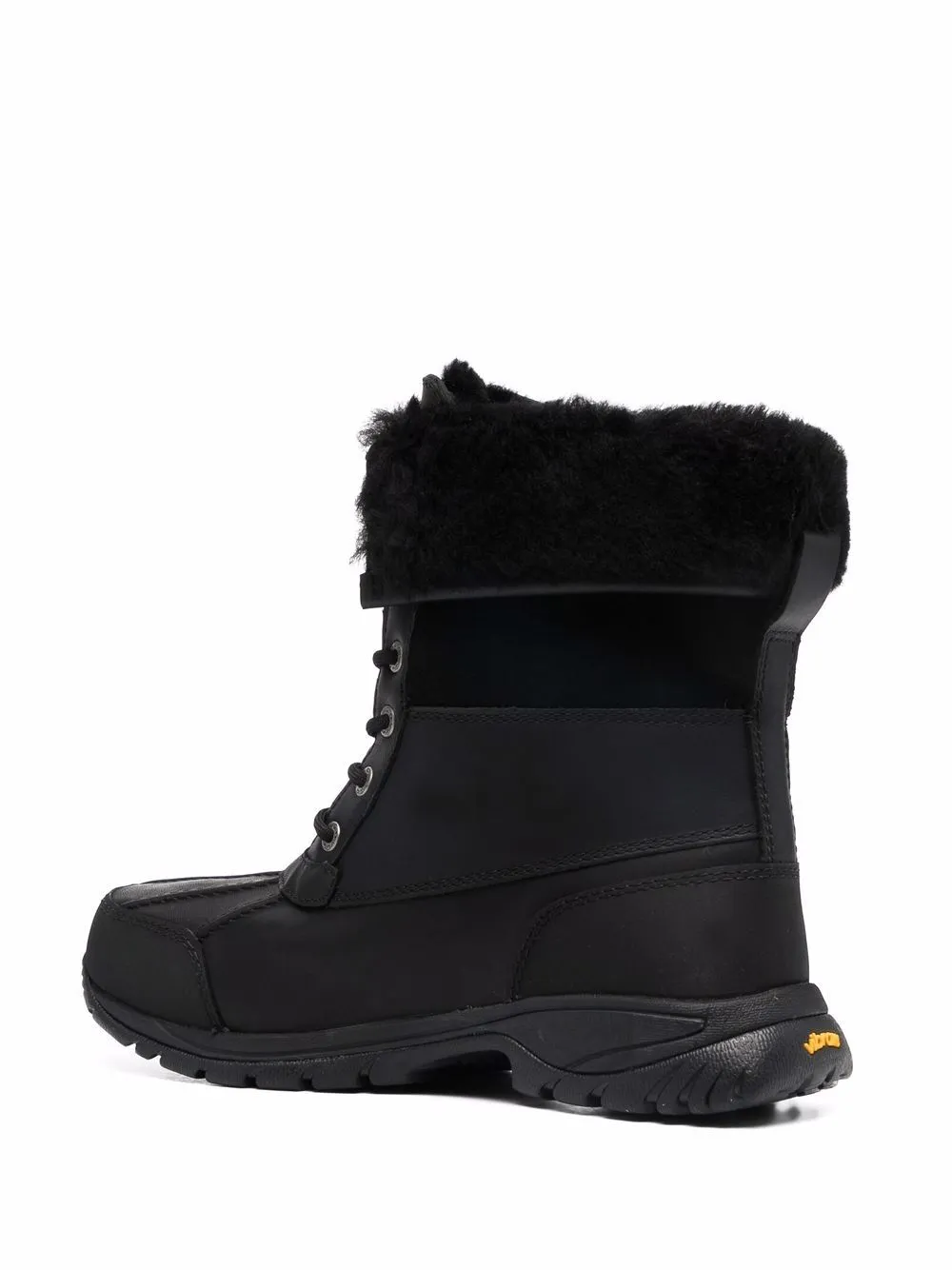 Ugg Butte Lace-up Ankle Boots In Black