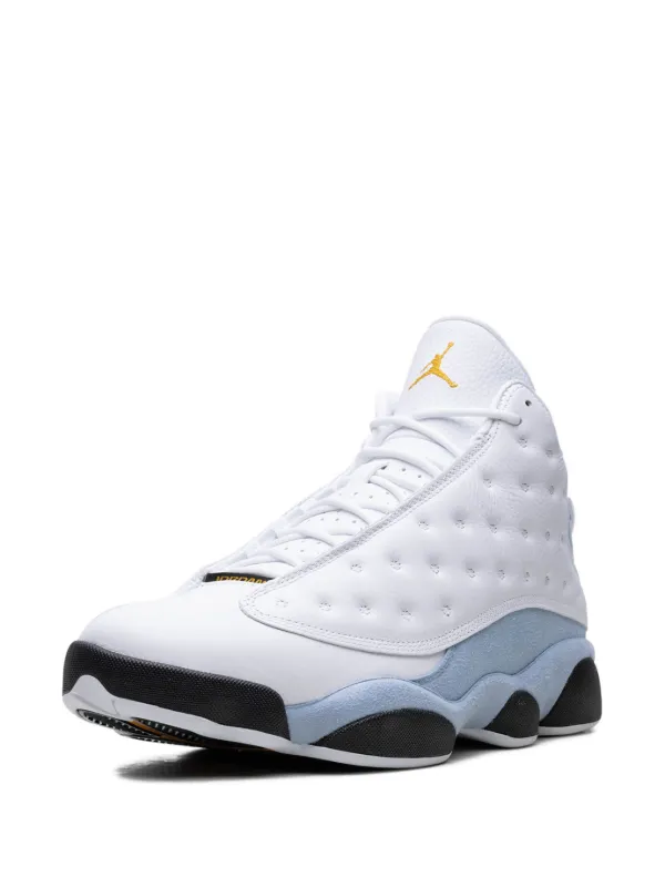 Jordan 13 grey blue best sale