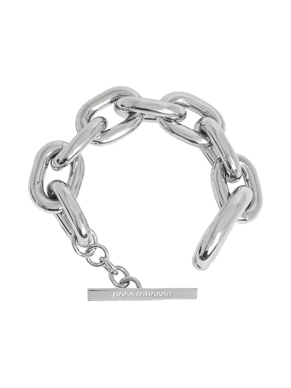 Rabanne XL link bracelet | Silver | Image 1
