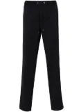 Moncler logo-embroidered track pants - Blue