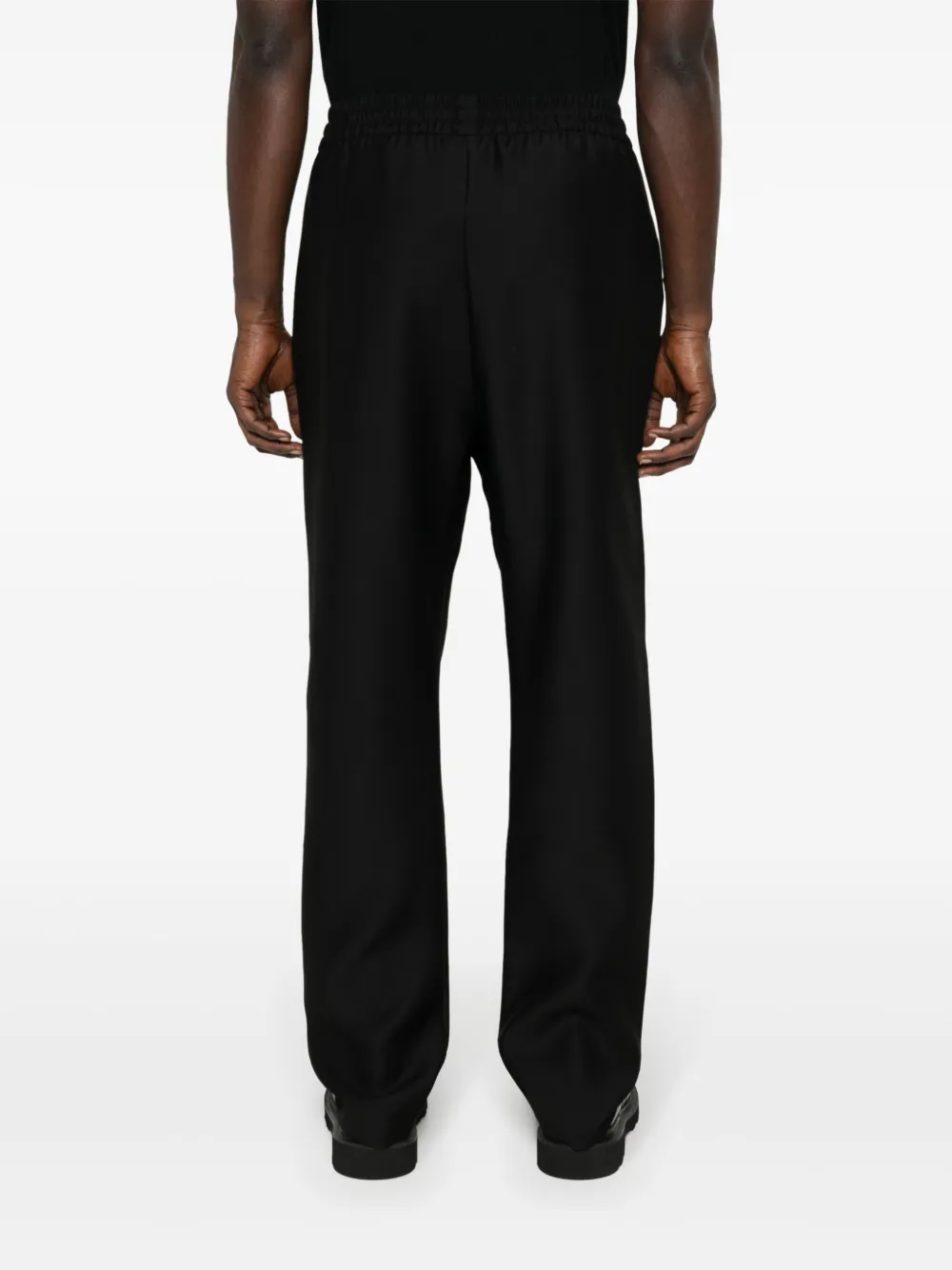 Fear Of God Forum Wool-blend Trousers In Black