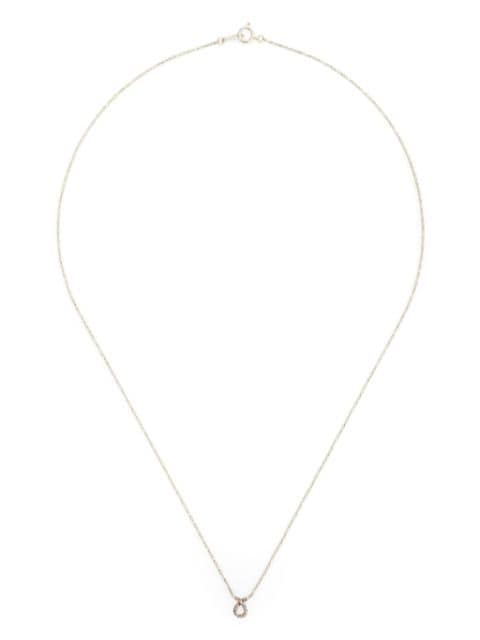 Noguchi 10kt yellow gold delicate-chain pendant necklace 