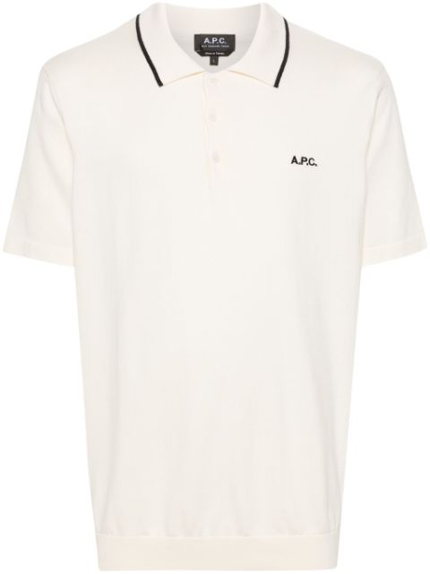 A.P.C. Flynn cotton polo shirt Men