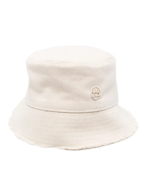 Ruslan Baginskiy logo-appliqué cotton bucket hat