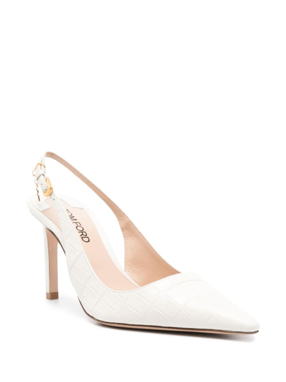 Image 2 of TOM FORD Angelina 55mm leather pumps