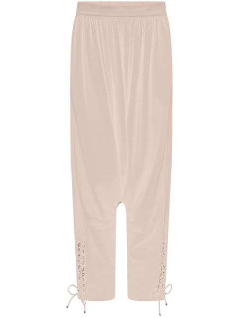 Rabanne drop-crotch trousers