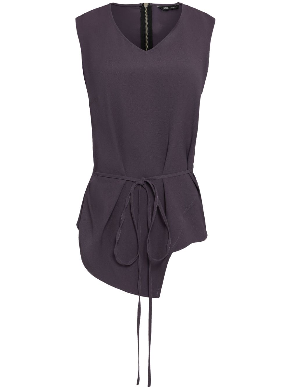 Uma Raquel Davidowicz Calcio Asymmetric Top In Purple