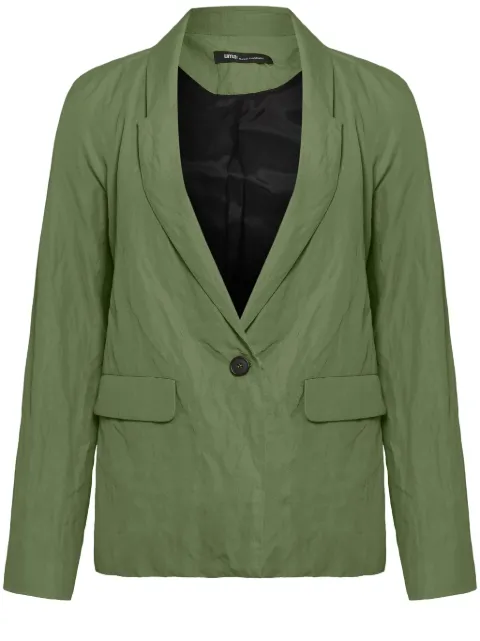 Uma | Raquel Davidowicz Glicol blazer med skrynklad effekt