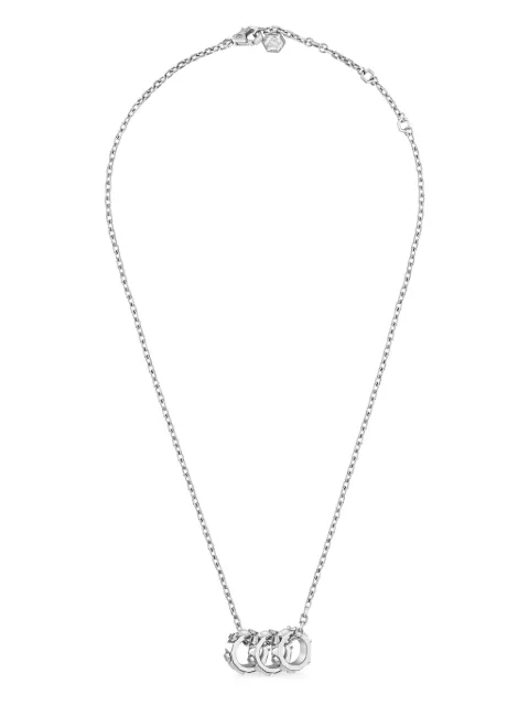 Philipp Plein three-rings necklace