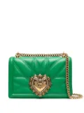 Dolce & Gabbana medium Devotion quilted shoulder bag - Green