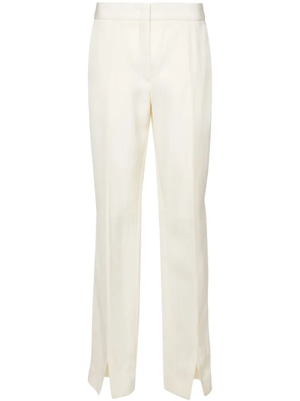 Jil Sander Dart-detailing Trousers in Neutrals