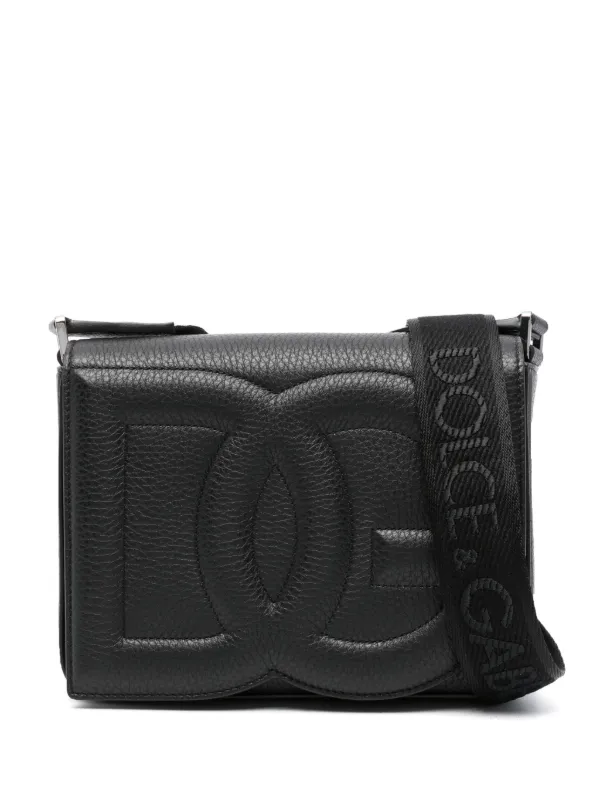 Dolce & Gabbana DG Logo メッセンジャーバッグ M | ブラック