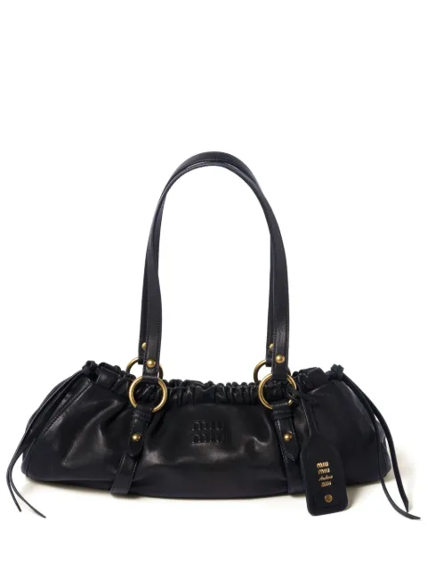Miu Miu nappa leather shoulder bag