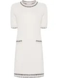 Lisa Yang Angela knitted cashmere minidress - Neutrals