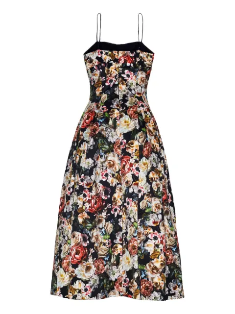 Adam Lippes Rickie floral-print midi dress S24731PU - 1