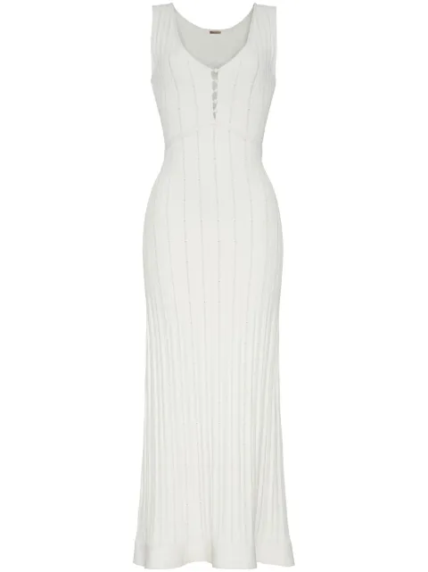 Adam Lippes Mysa knitted maxi dress
