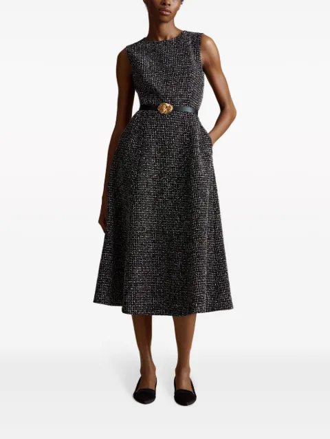 Adam Lippes Eloise tweed midi dress S24715TD - 2