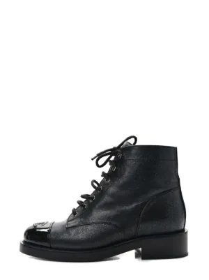 Chanel boots store combat
