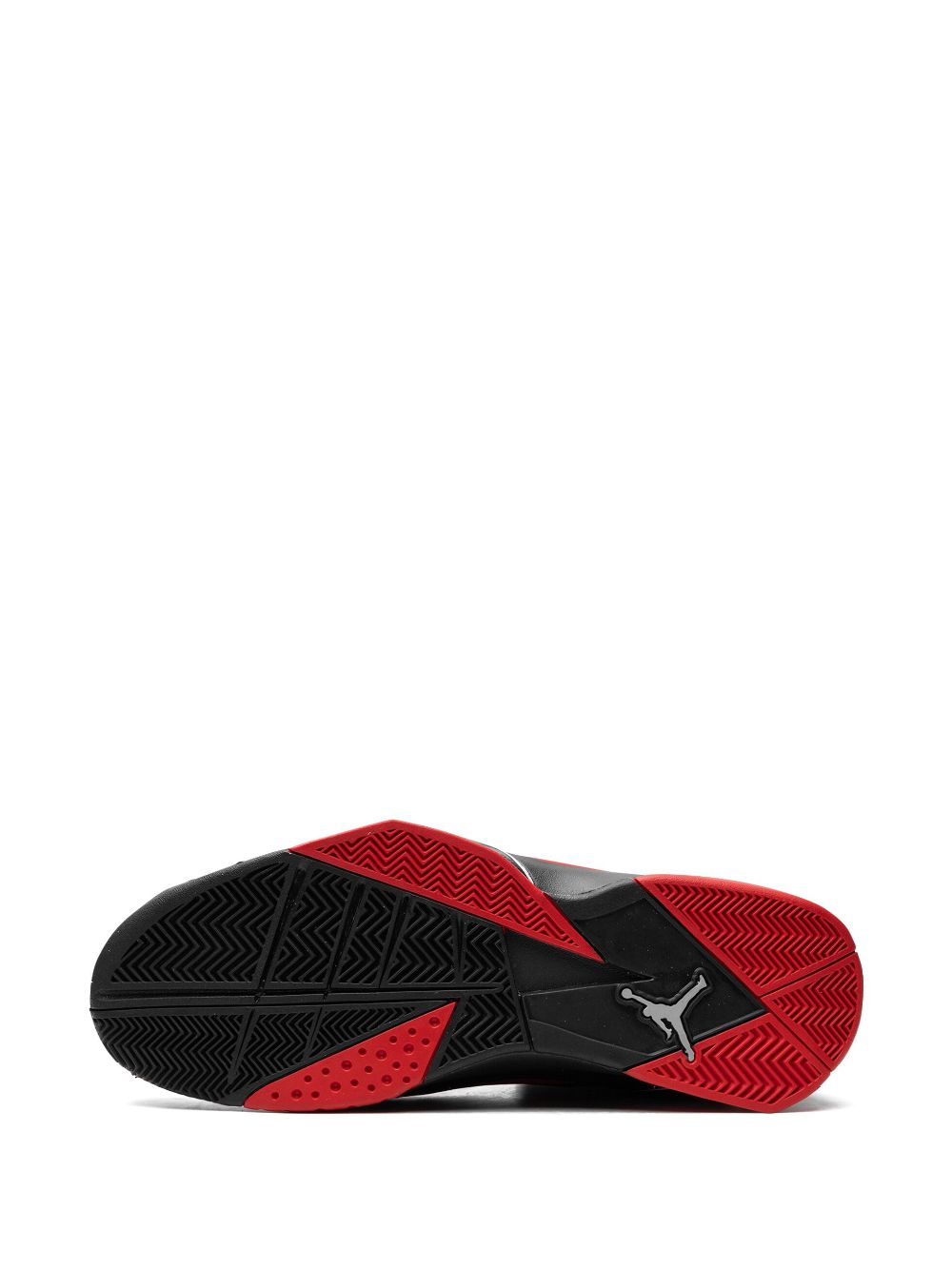 Shop Jordan True Flight "black/red" Sneakers In Schwarz