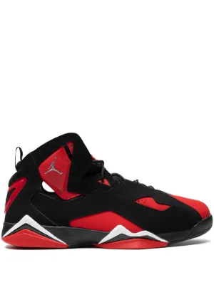 Jordan flight black on sale red