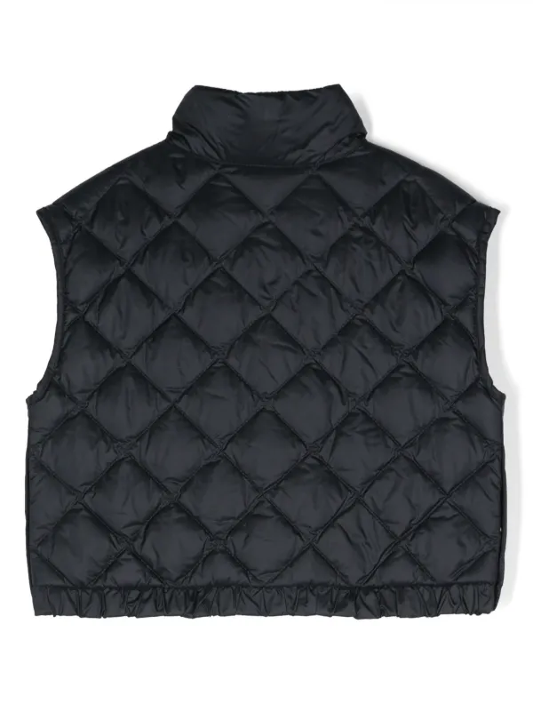 MONCLER 黒 キルティングベスト MONCLER（モンクレール） 18年製 国内正規 ROY ブラック ナイロン