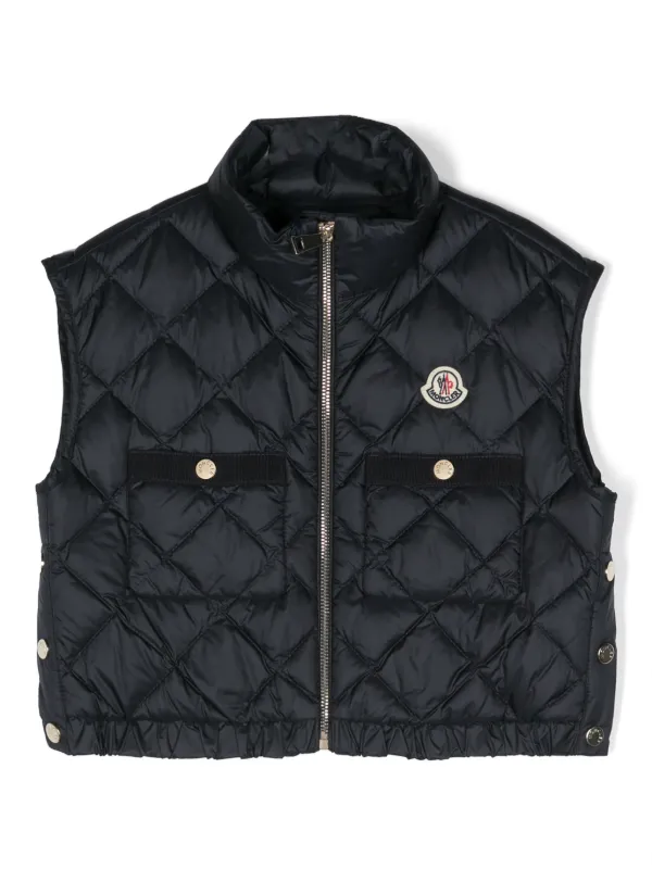 MONCLER 黒 キルティングベスト MONCLER - MONCLER ROY キルティング ダウンベストの通販 by CYCLE