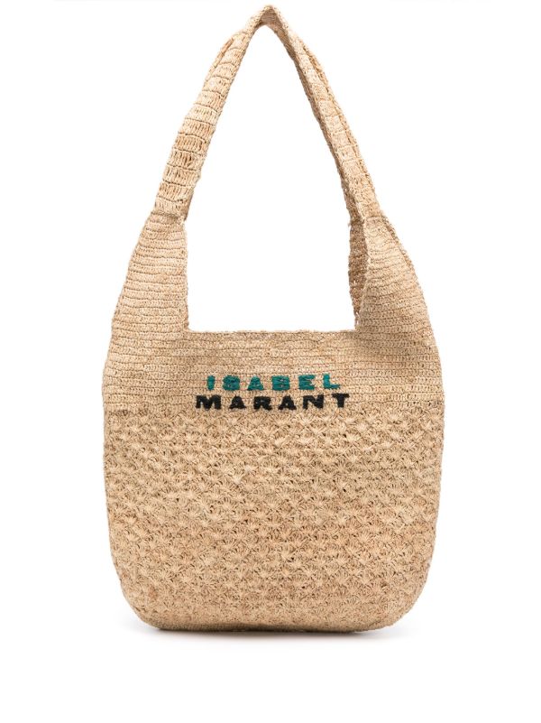 ISABEL MARANT Praia ラフィア バッグ - Farfetch