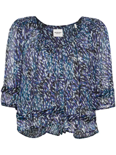 MARANT ÉTOILE Roxini abstract-print blouse