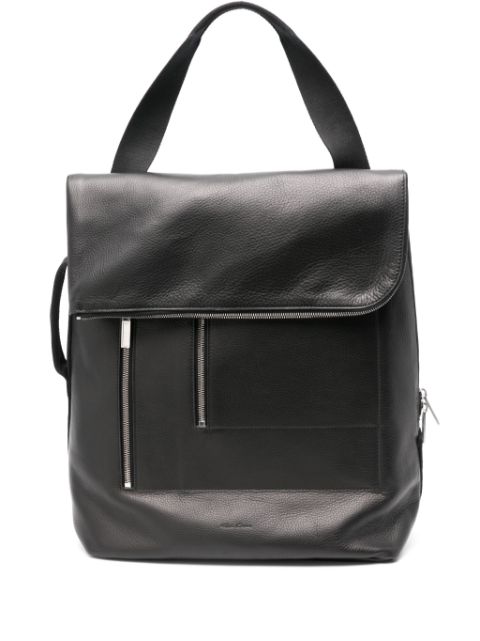 Rick Owens Cargo leather backpack