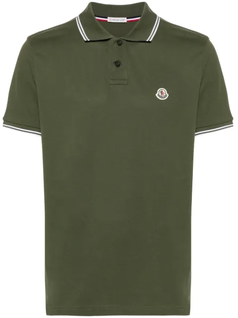 Moncler logo-appliqué polo shirt