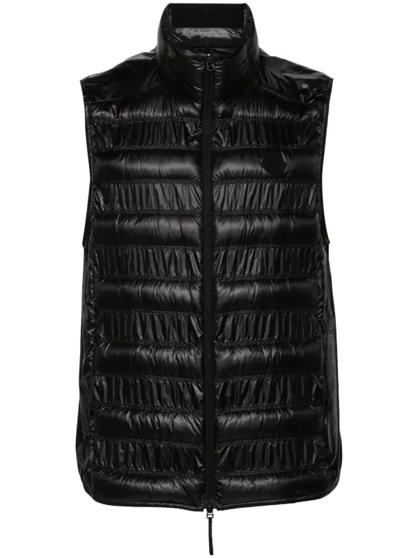 Moncler Lautaret Padded Ripstop Gilet Black FARFETCH HK