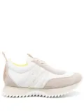 Moncler Pacey logo-patch sneakers - White
