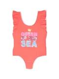 Billieblush sequin-embellished swimsuit - Pink