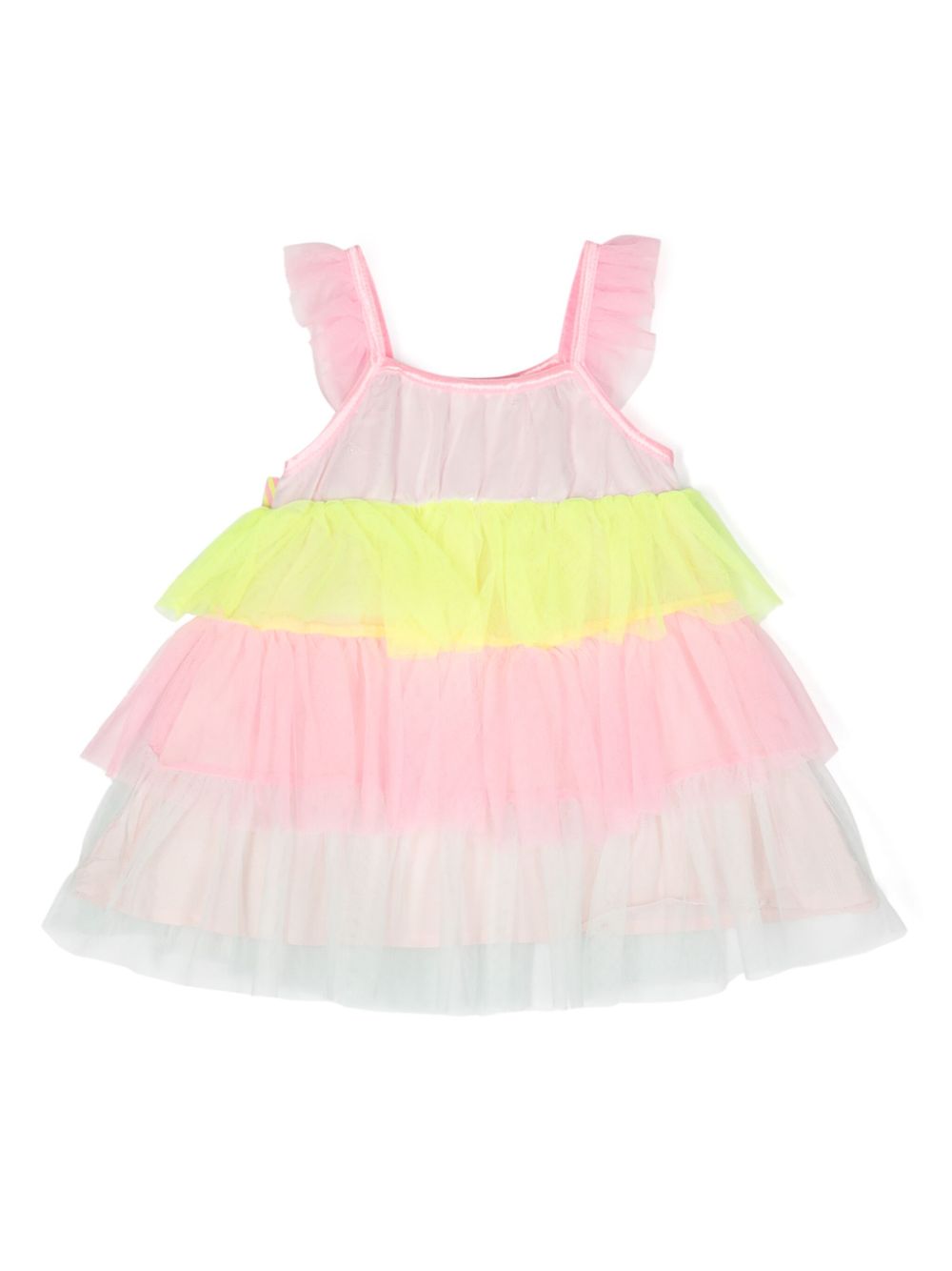 Billieblush tiered tulle sleeveless dress - Roze