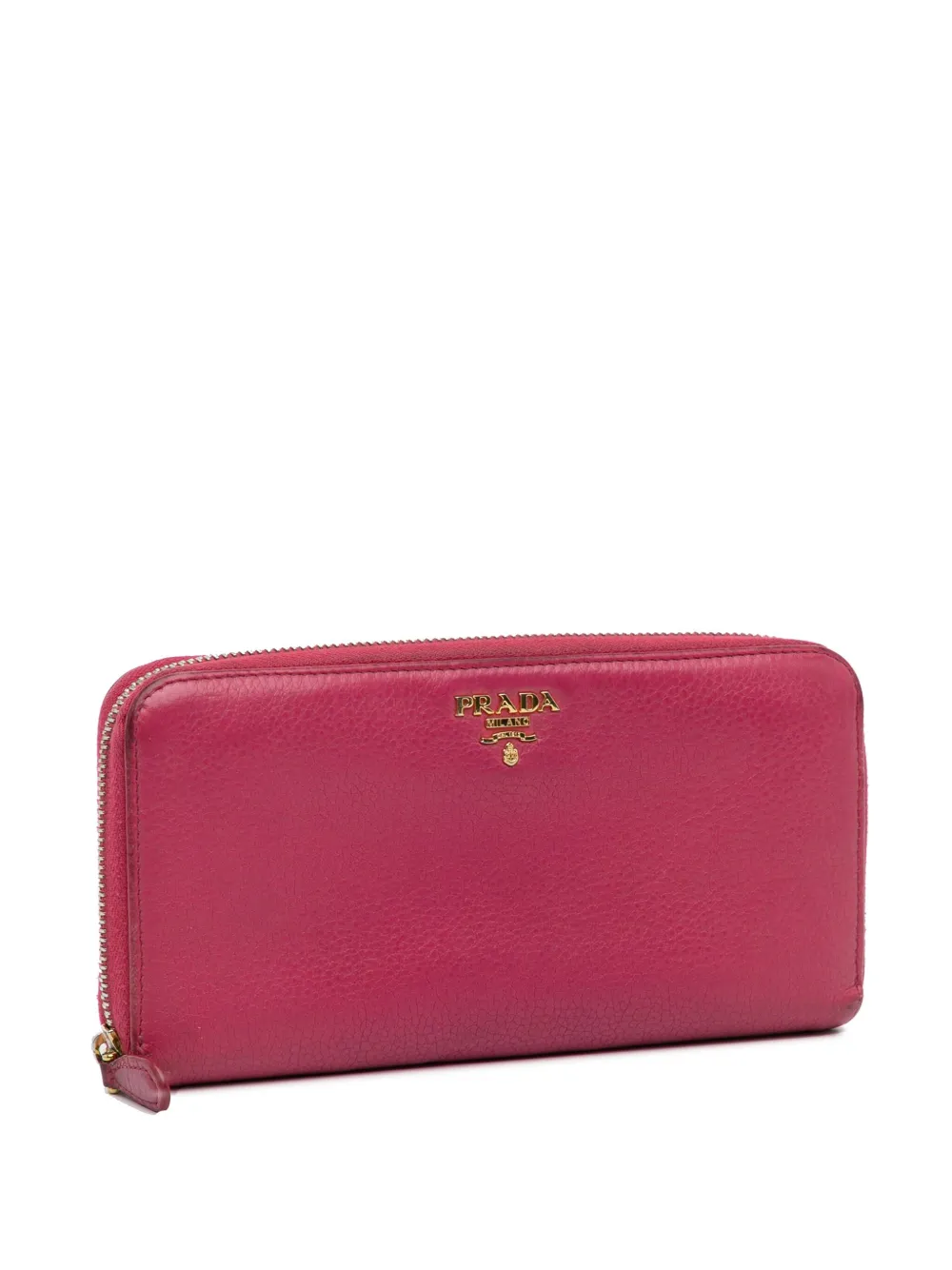 Portafoglio prada rosso sales