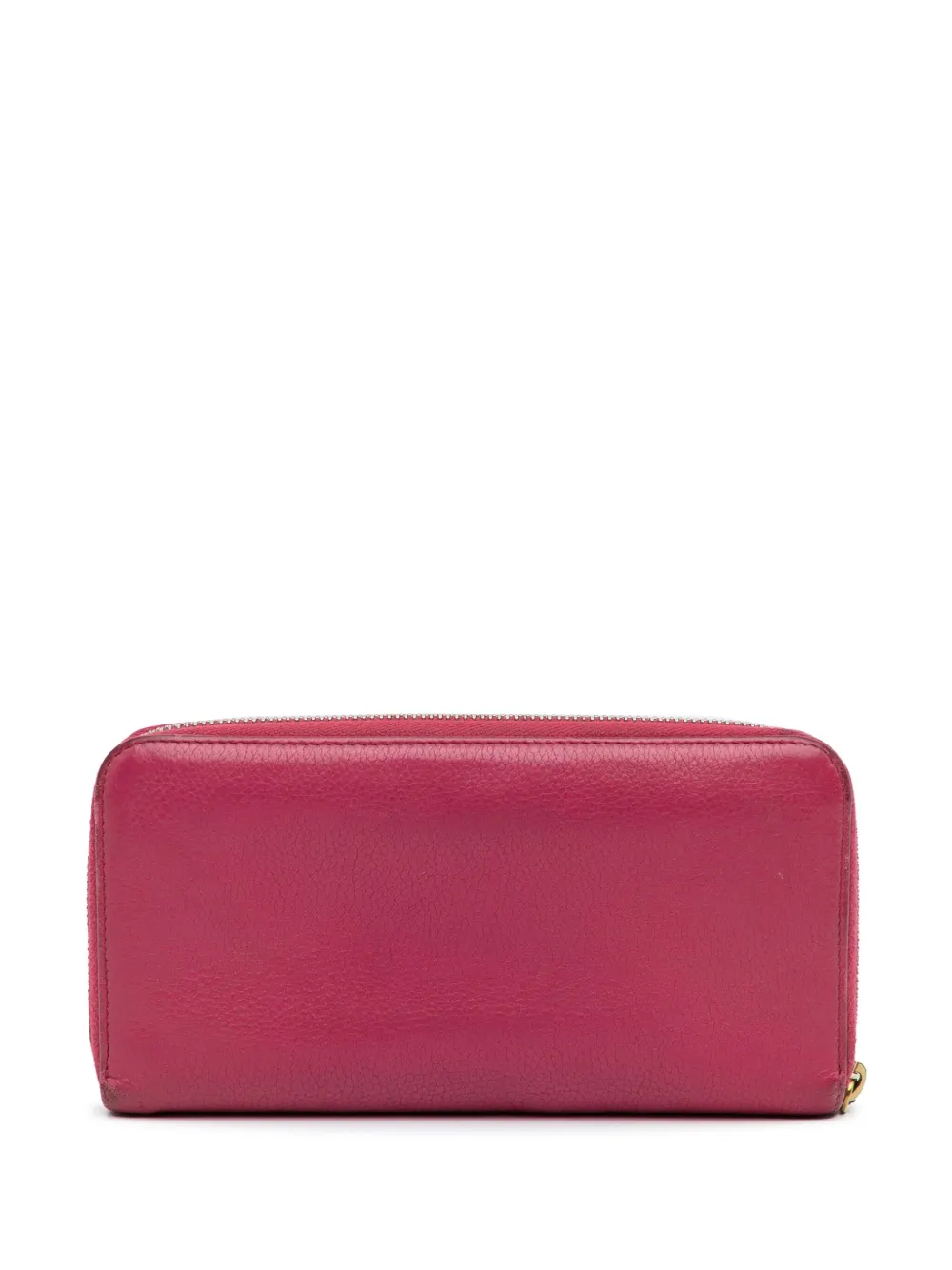 Prada Pre-Owned 2013-2022 portemonnee van Saffiano leer - Roze