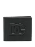 Dolce & Gabbana logo-embossed bi-fold wallet - Black