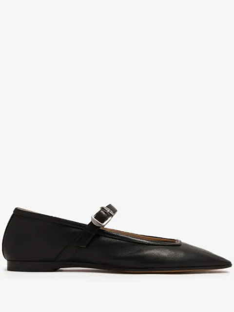Le Monde Beryl buckle-fastening leather Mary Janes
